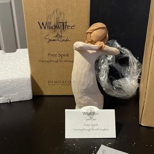 NEW IN BOX WILLOW TREE  Angel Free spirit. Dancing through life with laughter.